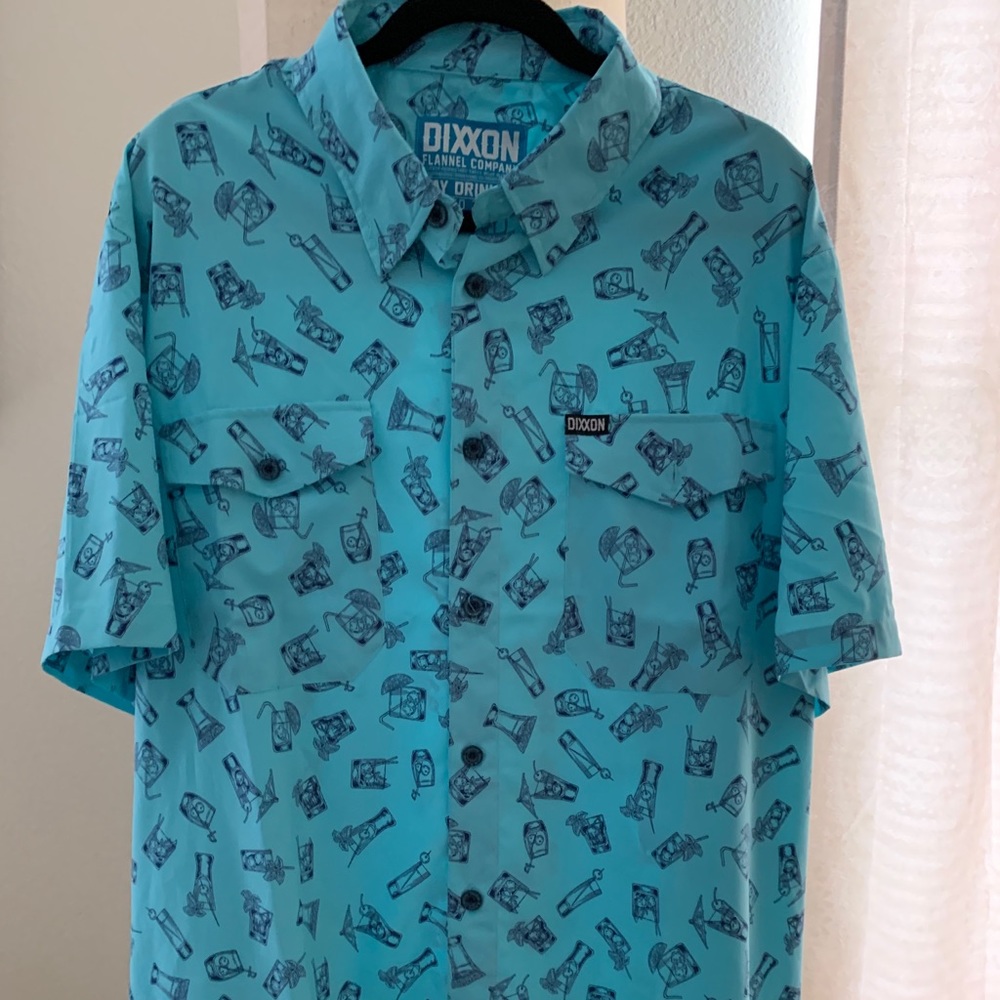 XXL Dixxon bamboo party shirt - day drinker